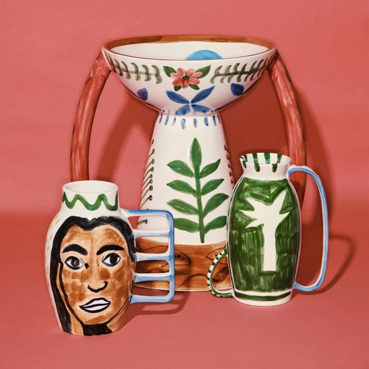 Serax - Santiago de Borja Charapita, Pijuayo und Corona Vase, mix