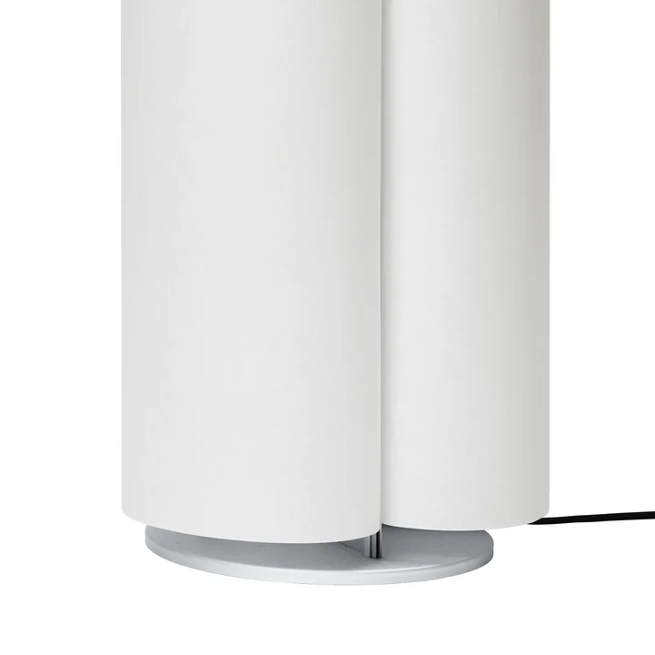 Ferm Living - Boe Stehleuchte, H 80 cm, silber / natur