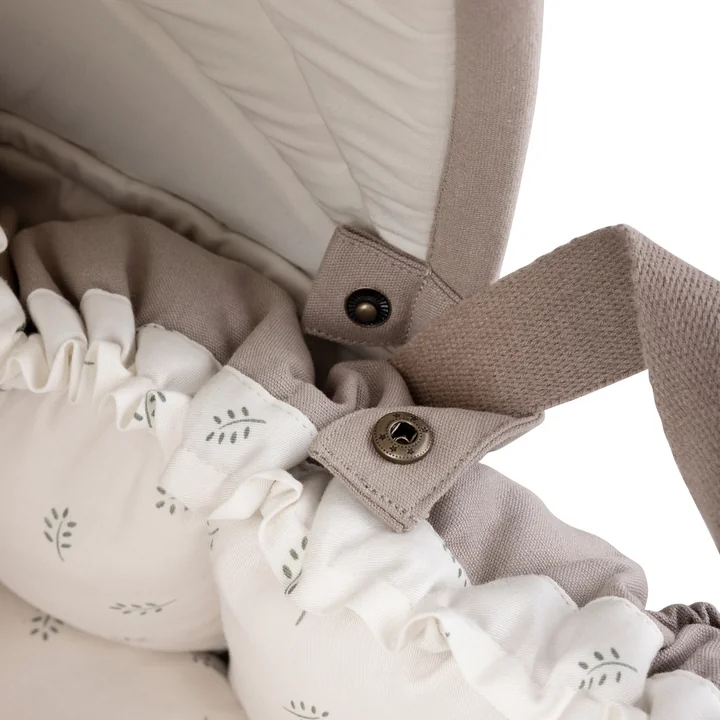 Sebra - Verdeck für 3-in-1 Baby Nestchen, jetty beige