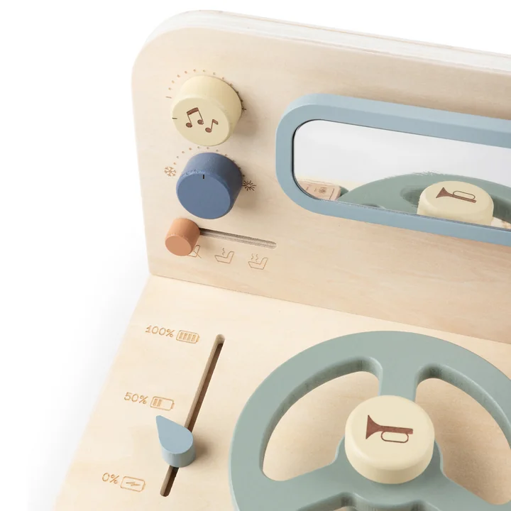 Sebra - Aktivitätstafel Auto, mehrfarbig