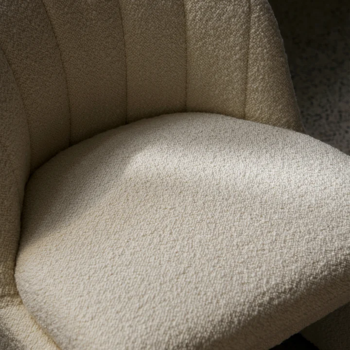 &Tradition - Loafer SC106 Dining Chair, lana (Stoff Nevotex Barnum 24)