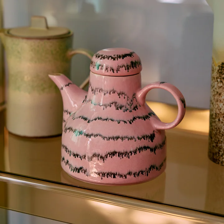 HKliving - 70's Kaffeekanne, 990 ml, bubble