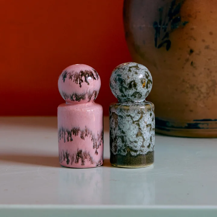 HKliving - 70's Salz- und Pfefferstreuer, baroque