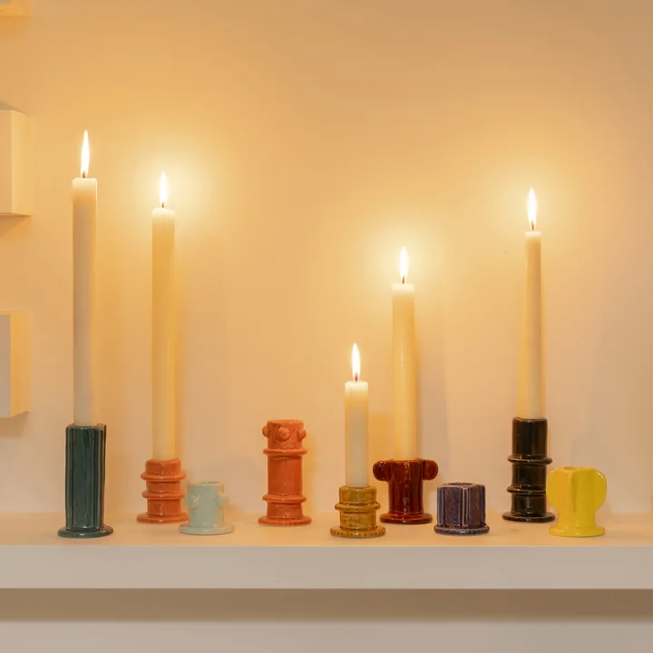 Serax - Molly Kerzenständer, mehrfarbig