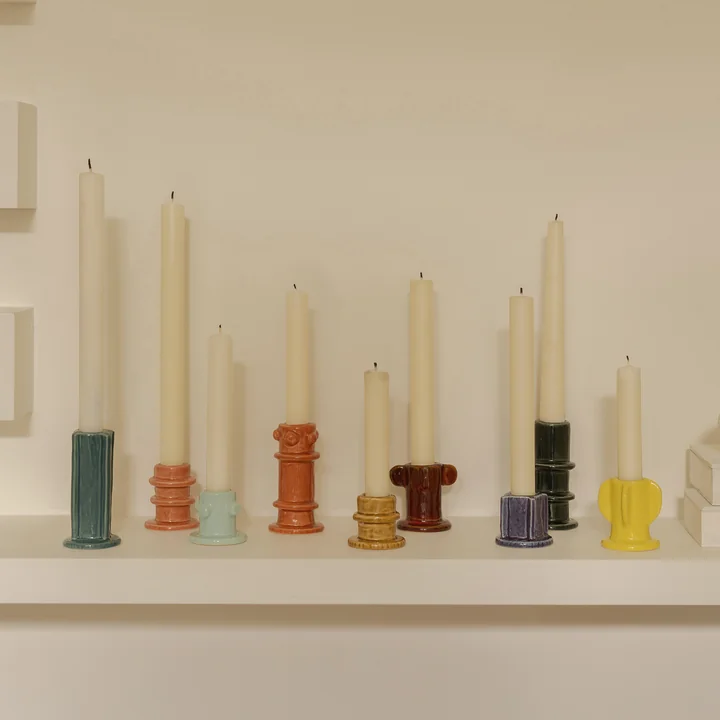 Serax - Molly Kerzenständer, mehrfarbig