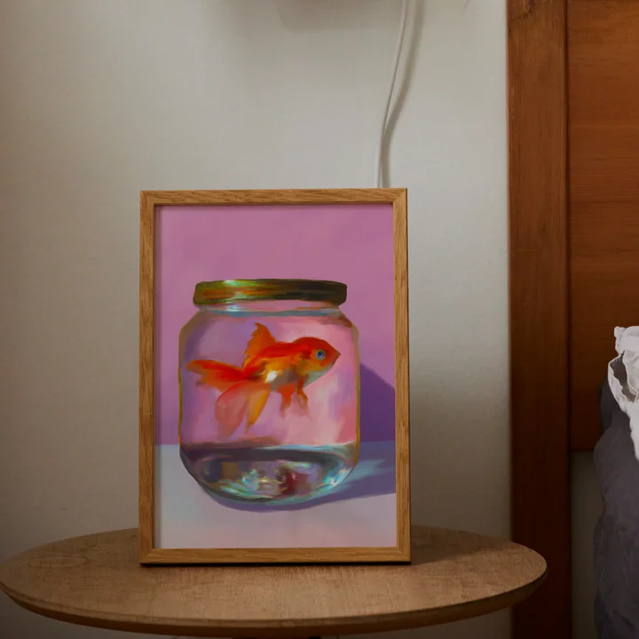 Paper Collective - Fish Poster, A4