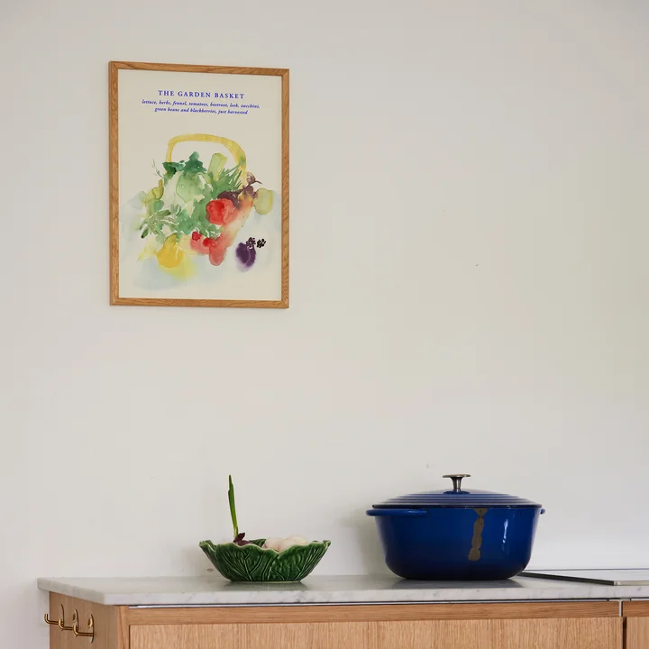 Paper Collective - The Garden Basket Poster, 30 x 40 cm