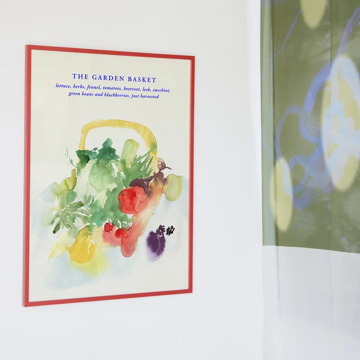 Paper Collective - The Garden Basket Poster, 50 x 70 cm