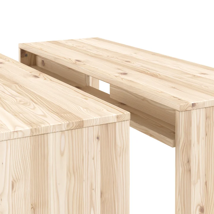 Karup Design - JOIN-IN Esstisch, 73 x 124 cm, Kiefer natur