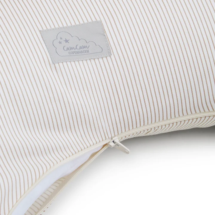 Cam Cam Copenhagen - Stillkissen, classic stripes camel