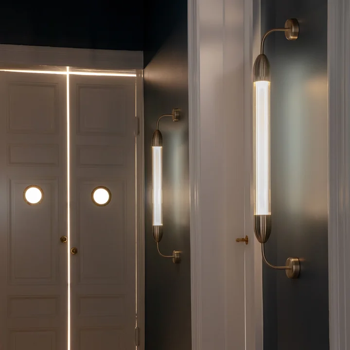 Umage - Lemon Squeeze Wandleuchte, Single, lang, Messing