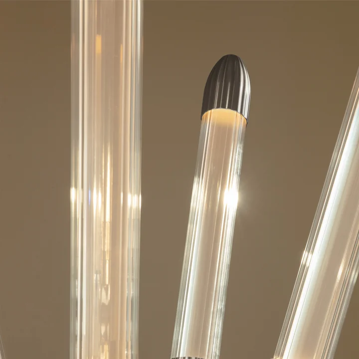 Umage - Lemon Squeeze Kronleuchter, kurz, Stahl poliert