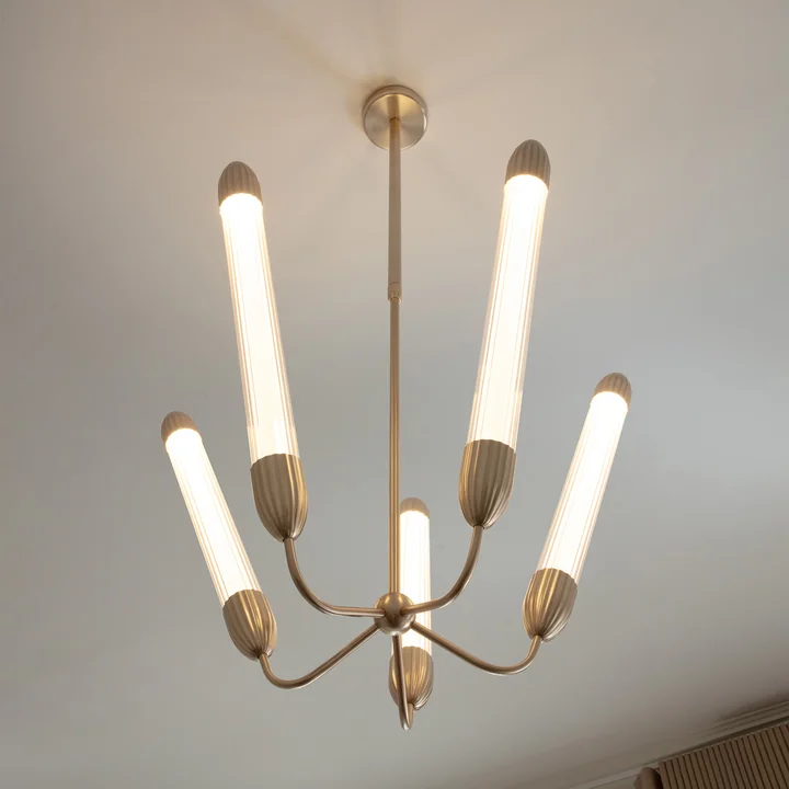 Umage - Lemon Squeeze Kronleuchter, lang, Messing