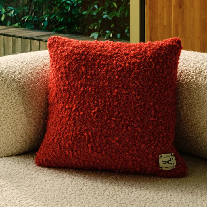 Tom Dixon - Bobble Kissen, 45 x 45 cm, orange