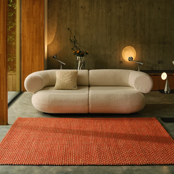 Tom Dixon - Weave Teppich, orange