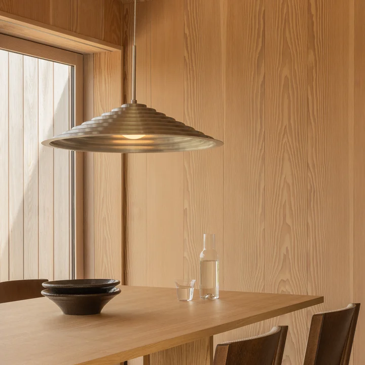 Audo - Chancery LED-Pendelleuchte, silber