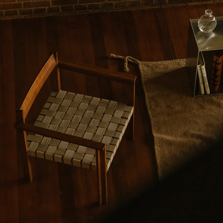 Frama - Symmetry Sessel, Esche honey / oat