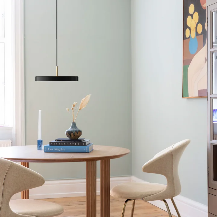 Umage - Asteria Mini LED-Pendelleuchte, Messing / schwarz