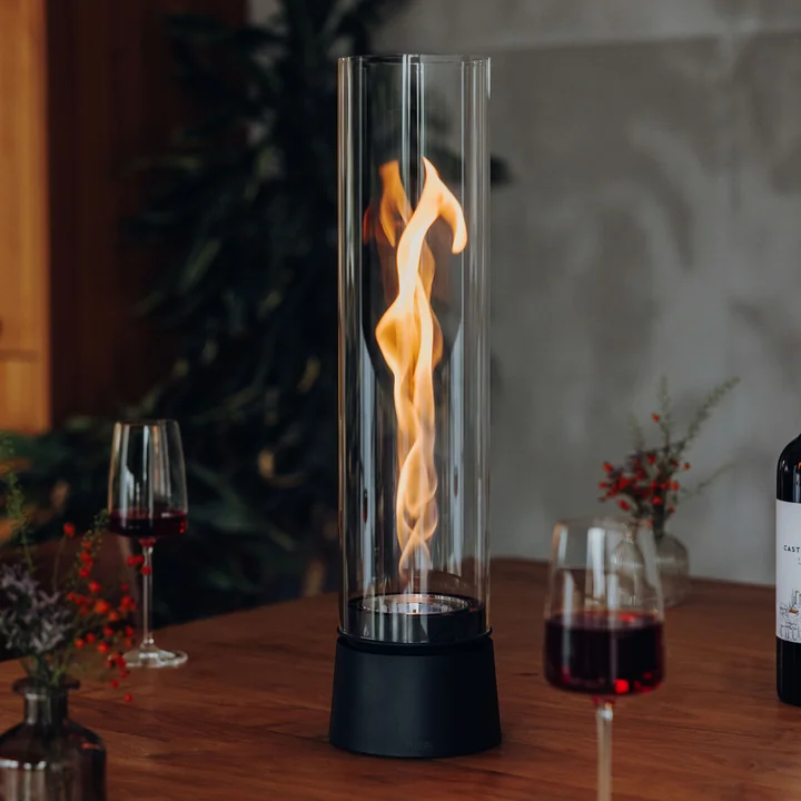 höfats - Spin air Tischfeuer 1200, matt schwarz