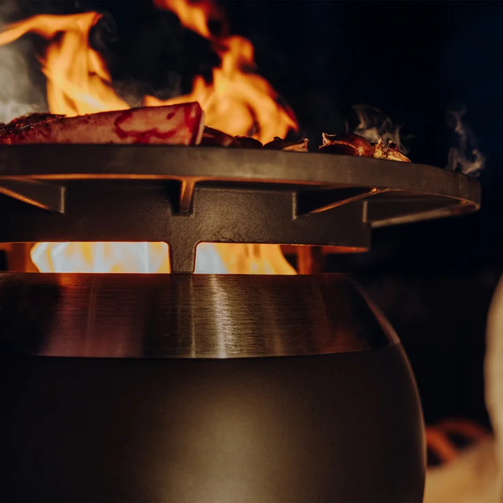 höfats - Moon 45 Plancha-Grillset, all black