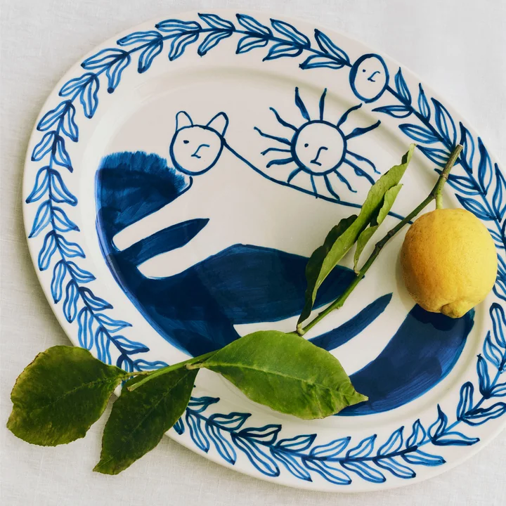 HAY - La Pittura Servierplatte, oval, charlotte