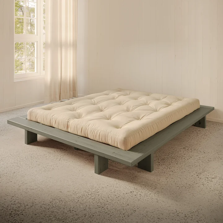 Karup Design - Japan Bett 160 x 200 cm, sage green