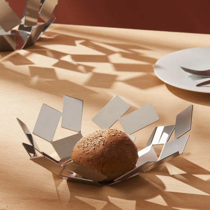 Alessi - La Stanza dello Scirocco Korb, Edelstahl poliert