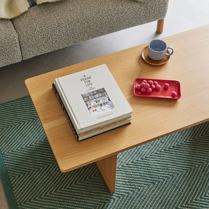 Hübsch Interior - Align Bank, L 85 cm, Eiche natur