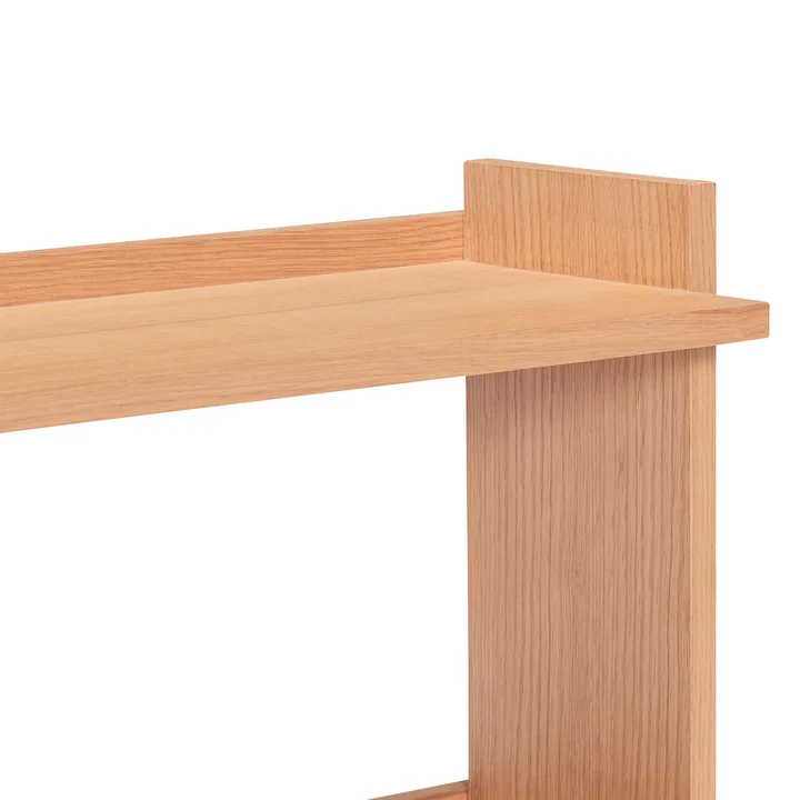 Hübsch Interior - Forma Wandregal, 100 x 44 cm, Eiche natur