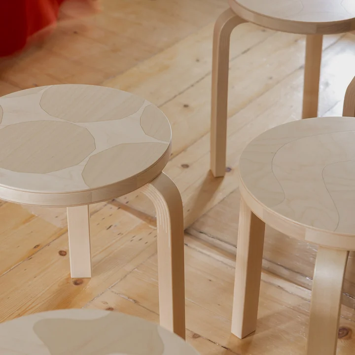 Artek x Marimekko - Serie, Birke natur (Anniversary Edition)