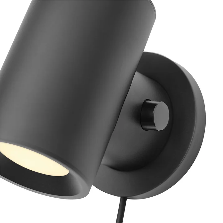Muuto - Beam LED Wandleuchte, schwarz
