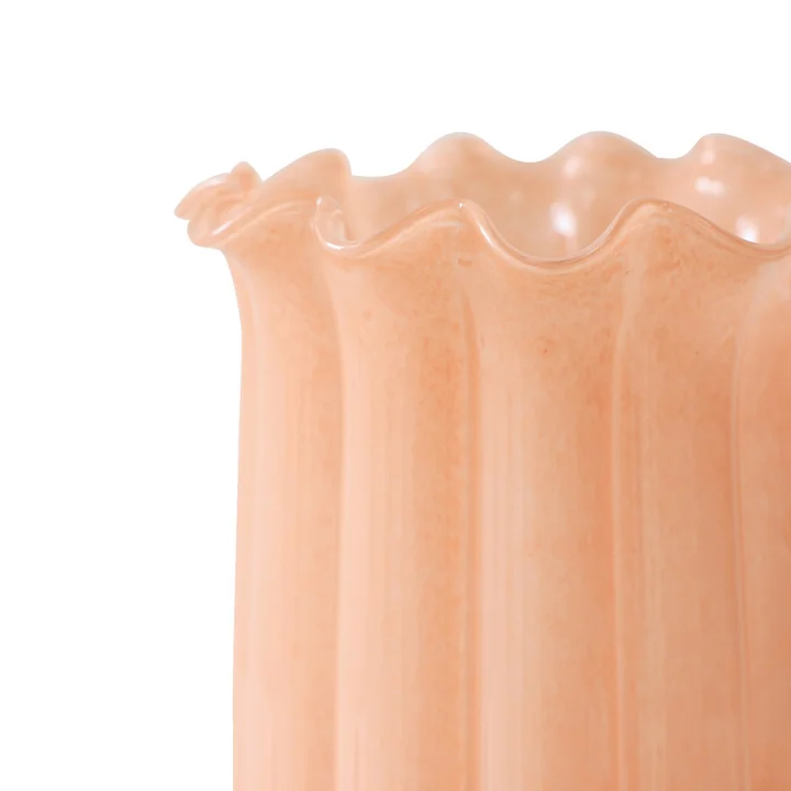 HKliving - High Glasvase, peach