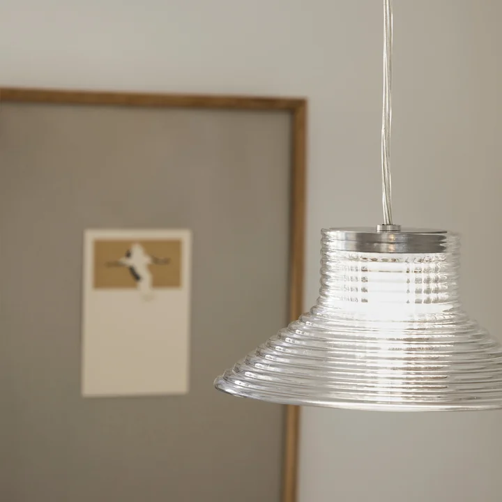 FDB Møbler - Sletterhage Pendelleuchte, Ø 28 cm, transparent