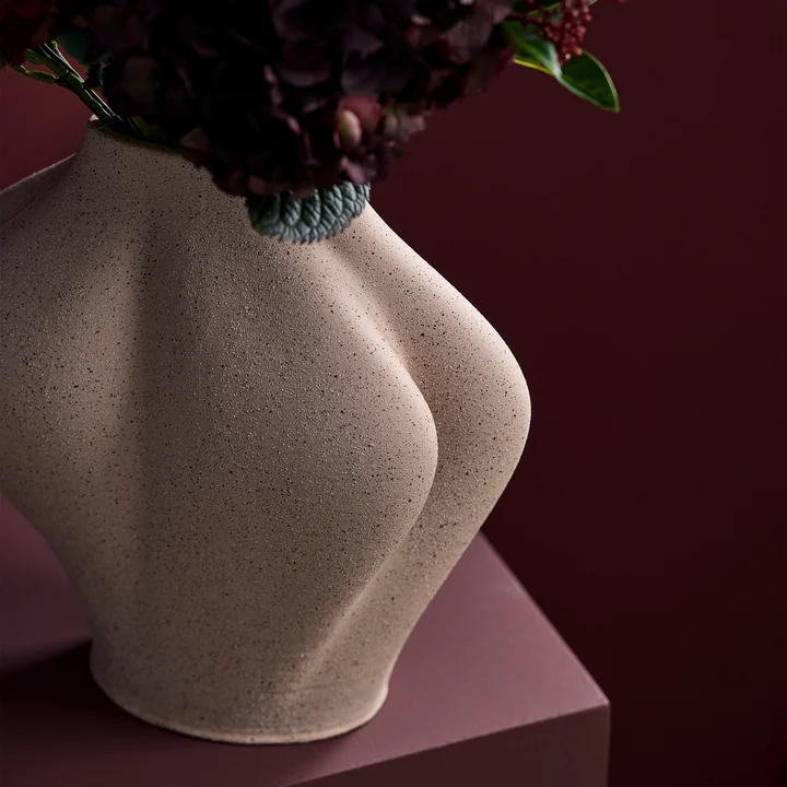AYTM - Saltare Vase breit, misty rose
