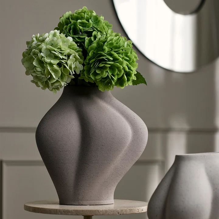 AYTM - Saltare Vase breit, light taupe