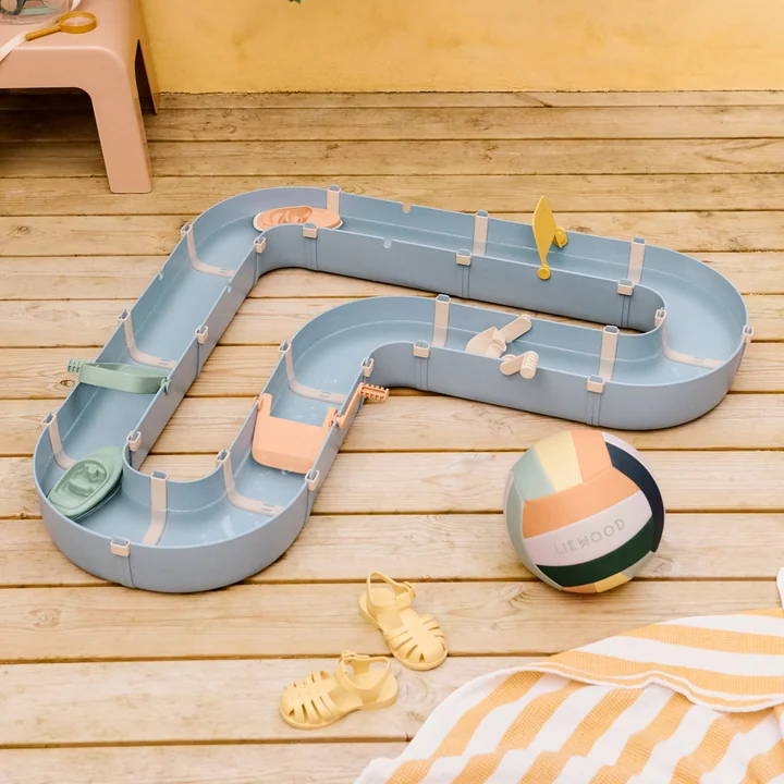 LIEWOOD - Cassian Wasserstraße, beach blue / multi mix