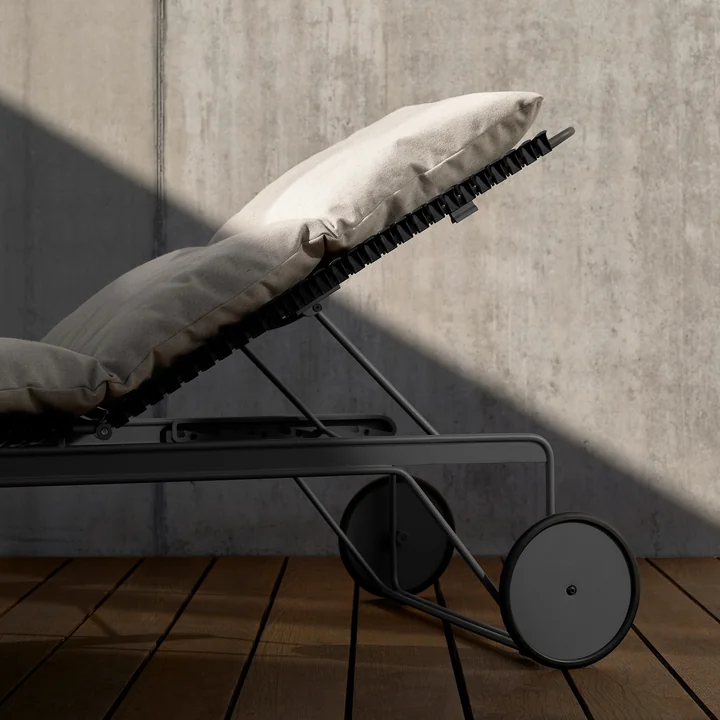 HOUE - CLICK Sitzauflage für Chaise Longue verstellbar, ash