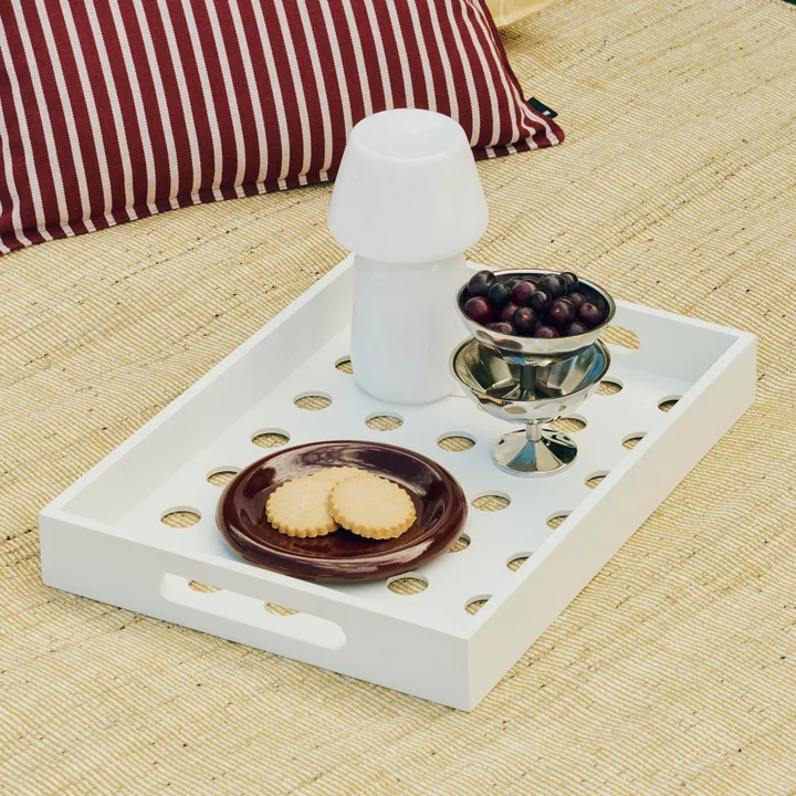 HAY - Terrazza Dot Tablett, off-white