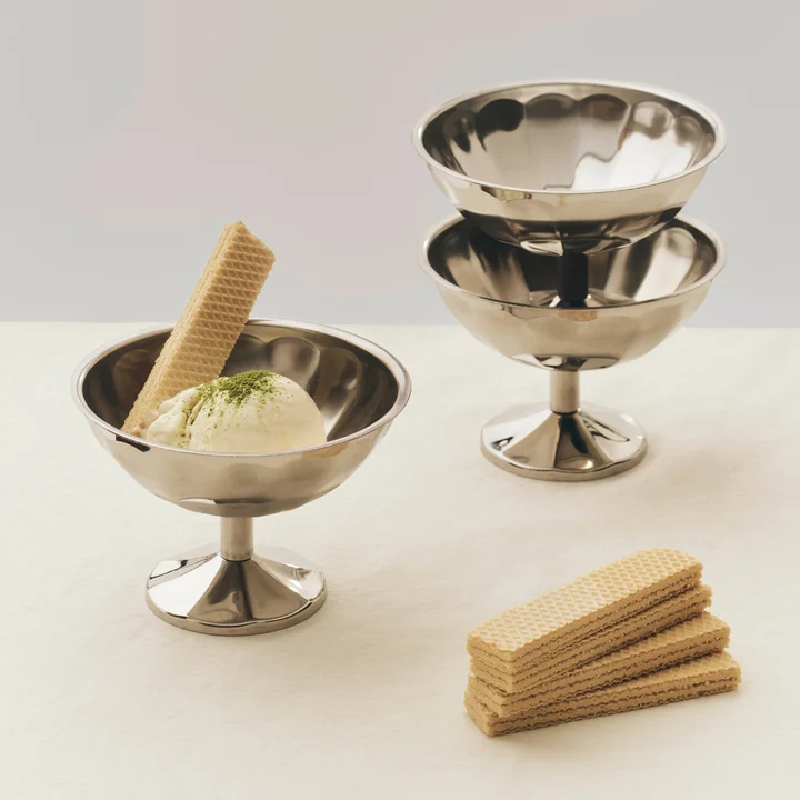 HAY - Italien Dessertbecher M, Edelstahl