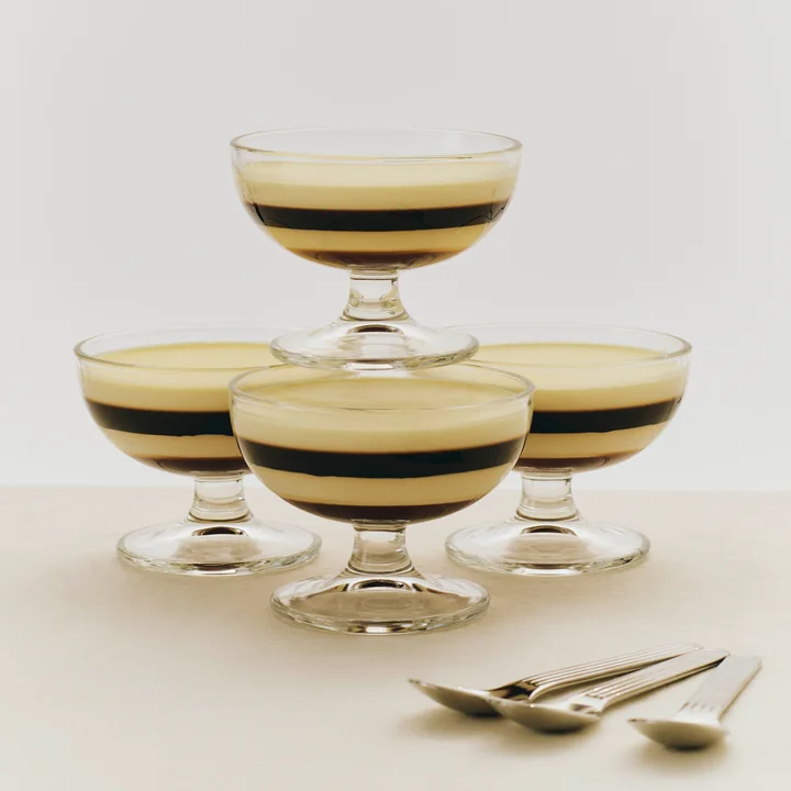 HAY - Glas Dessertschale, klar 