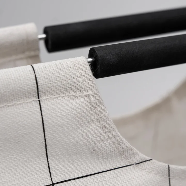 House Doctor - Squares Wäschesack, weiß