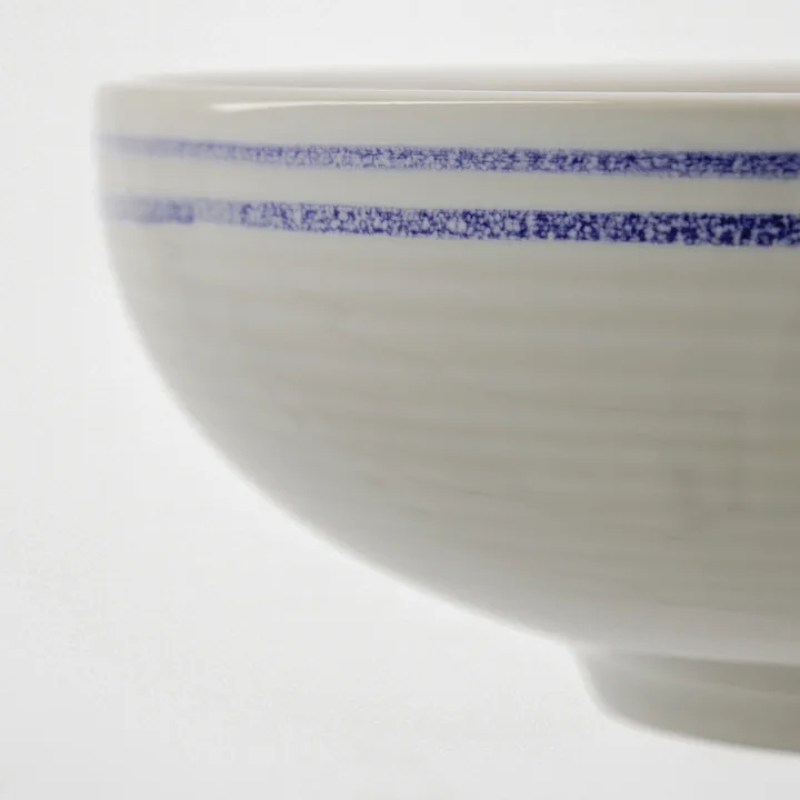 Nicolas Vahé - Bistro Schüssel Ø15,5 cm, blau / weiß