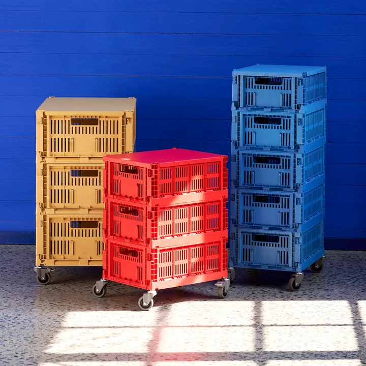 HAY - Beistelltisch auf Rollen