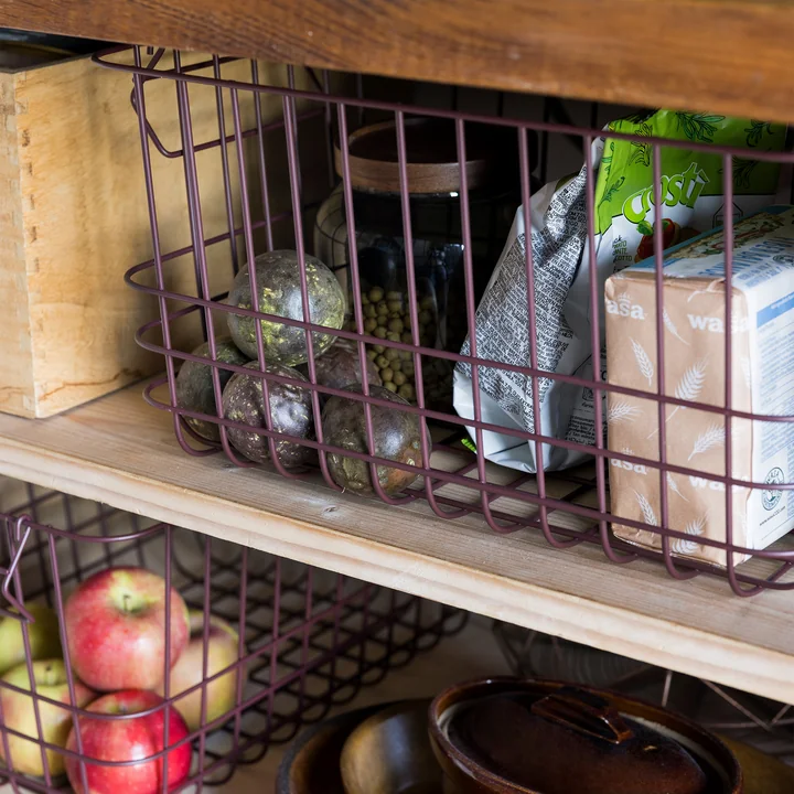 Mette Ditmer - Store-It Aufbewahrungskorb, M, wein