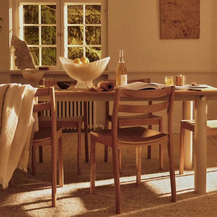 Ferm Living - Fountain Dekoschale, large, Milchglas