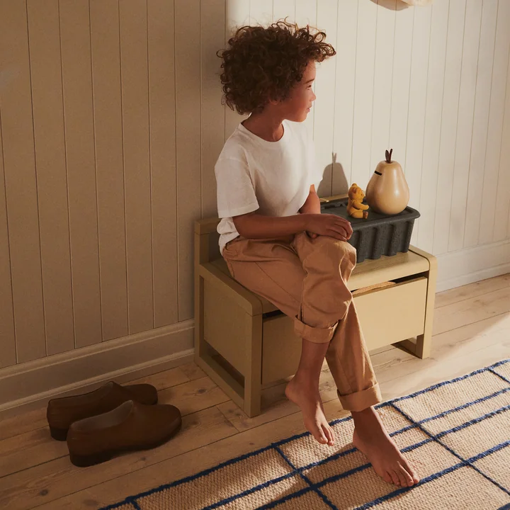 Ferm Living - Little Architect Aufbewahrungsbank, cashmere