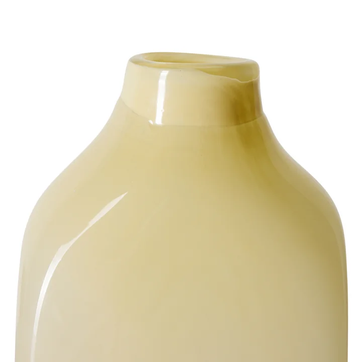 HKliving - Atelier Glasvase, medium, cream