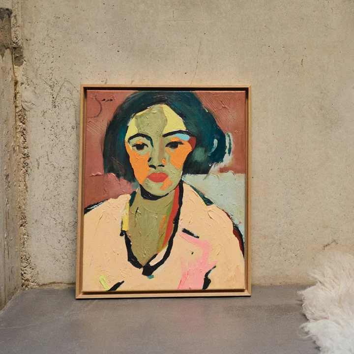 Hkliving - Framed Artwork, 43 x 53 cm, self-made