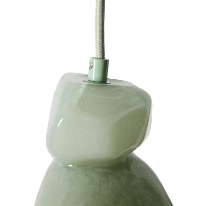 HKliving - Gemstone Pendelleuchte, tourmaline