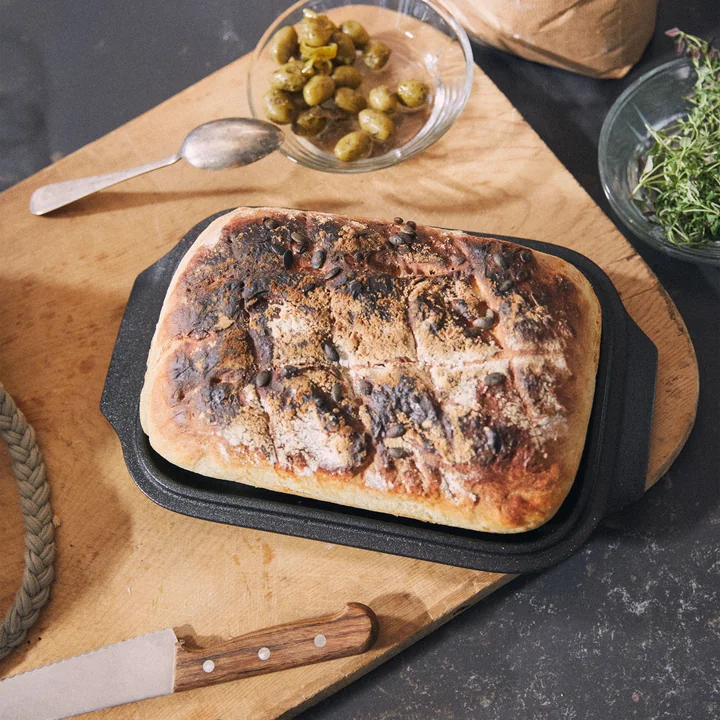 Rosendahl - Bake 'n' Roast Römertopf 5,0 l, grau